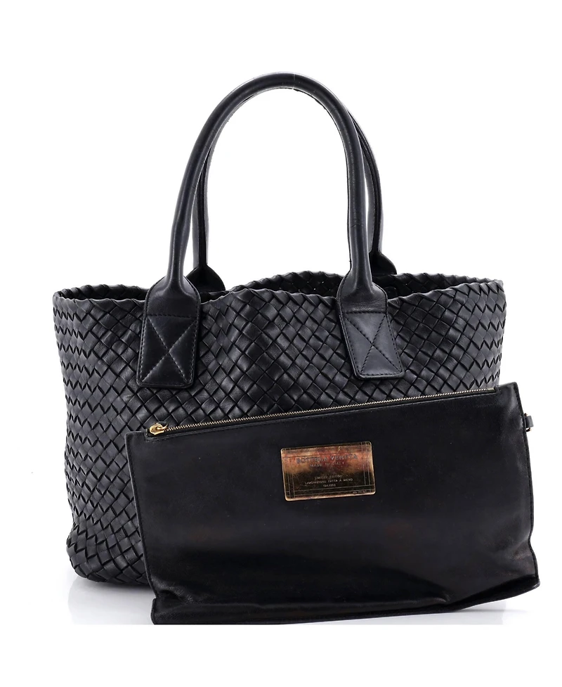 Pre-Owned Bottega Veneta Medium Cabat Tote Intrecciato Nappa