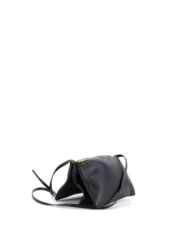 Pre-Owned Celine Large Trio Crossbody Bag Leather