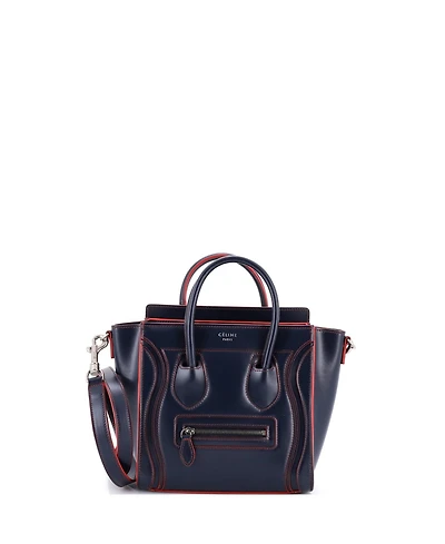 Pre-Owned Celine Nano Luggage Bag Smooth Leather