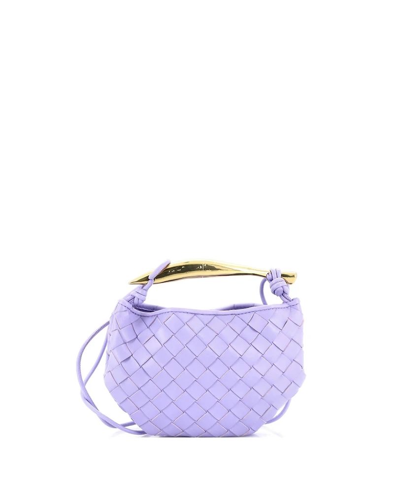 Pre-Owned Bottega Veneta Mini Sardine Top Handle Bag Intrecciato Nappa