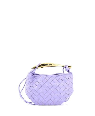 Pre-Owned Bottega Veneta Mini Sardine Top Handle Bag Intrecciato Nappa
