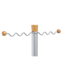 Alba Wave Freestanding Coat Stand with 6 Hangers