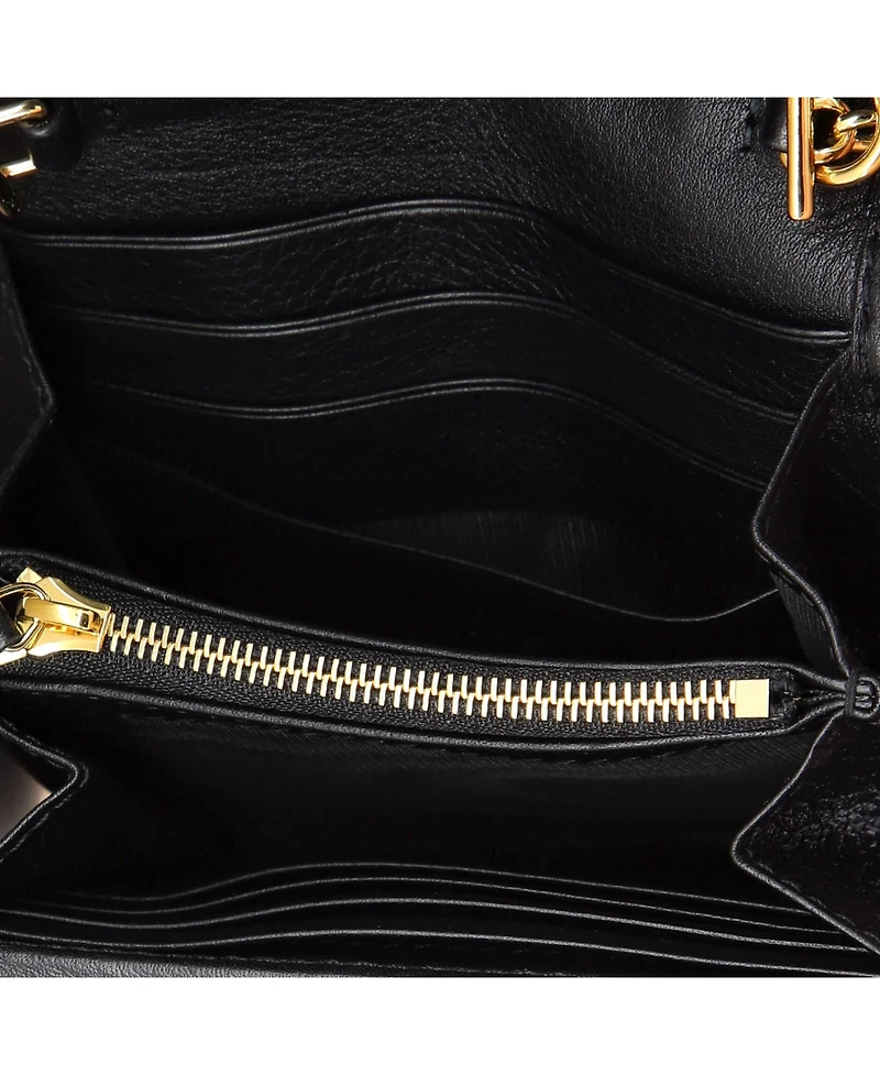 Pre-Owned Gucci Medium Blondie Nm Wallet on Chain Leather