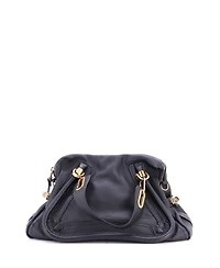 Pre-Owned Chloe Medium Paraty Top Handle Bag Leather
