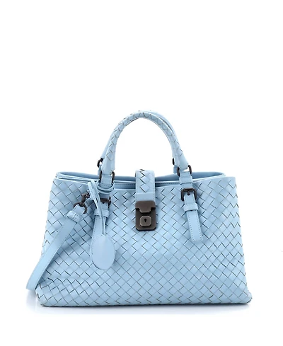 Pre-Owned Bottega Veneta Small Roma Bag Intrecciato Nappa