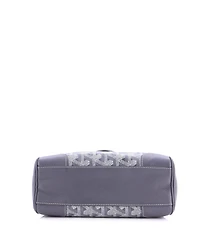 Pre-Owned Goyard Mini Saigon Top Handle Bag Coated Canvas with Leather