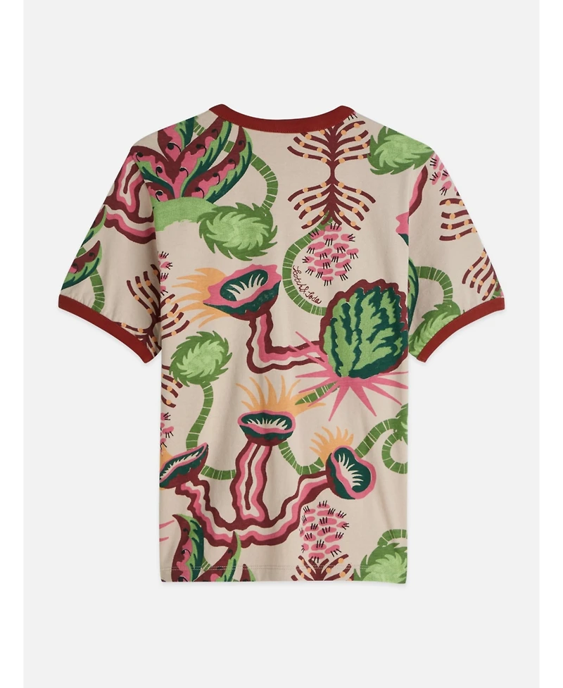 Scotch & Soda Women's Printed Regular-Fit T-Shirt