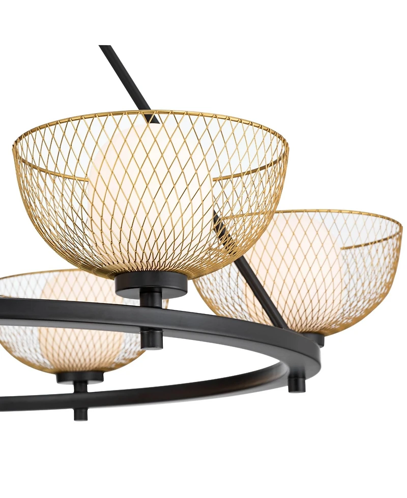 Possini Euro Design Icaron 33 1/2"W 6-Light Large Chandelier