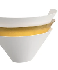 360 Lighting Misty 6 1/4" High Leaf Led Wall Sconce Set of 2