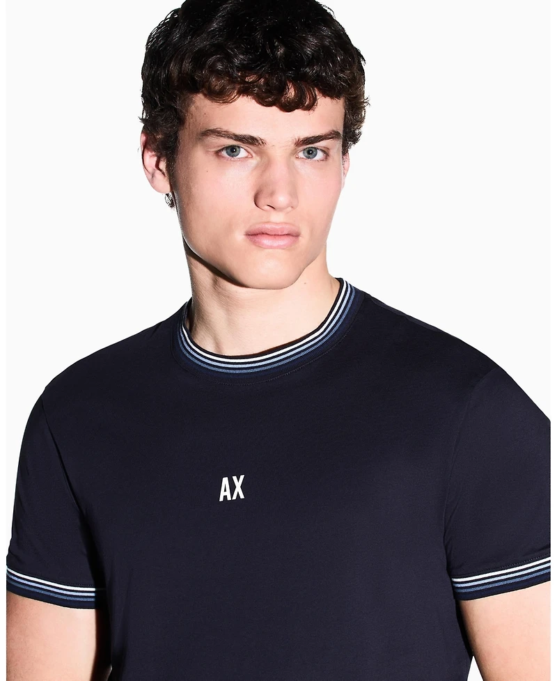 A|X Armani Exchange Men's Short Sleeve Logo T-Shirt