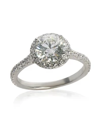 Pre-Owned Tiffany & Co 1.15 ct Round Brilliant Diamond Soleste Engagement Ring