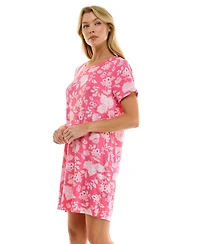 Roudelain Women's Short-Sleeve Sleep Shirt