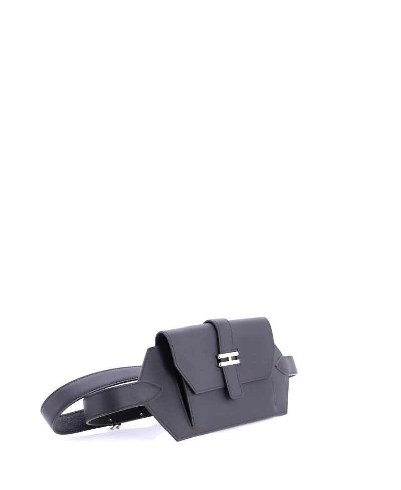 Pre-Owned HERMES Elan Pocket 24 Belt Bag Swift