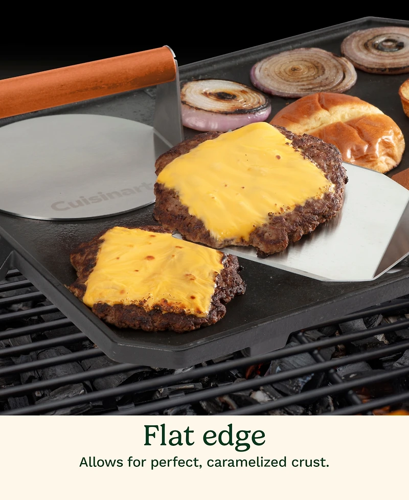 Cuisinart Stainless Steel Smashed Burger Press
