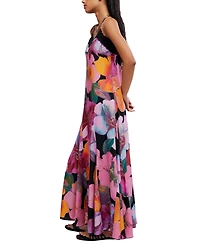 Free People Women's Bloomspell V-Neck Viscose Maxi Dress