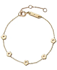 Ana Luisa Rowena Gold-Plated Flower Bracelet