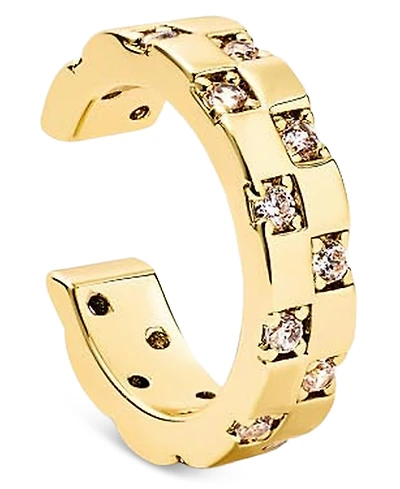 Ana Luisa Eden Gold-Plated Cuff Earrings