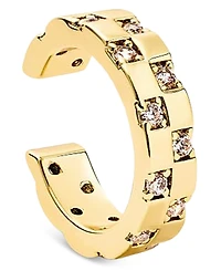 Ana Luisa Eden Gold-Plated Cuff Earrings