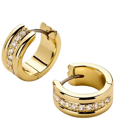 Ana Luisa Asher Triple Gold-Plated Huggie Earrings