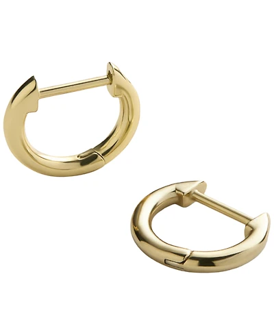 Ana Luisa Gold-Plated Mini Huggie Hoop Earrings
