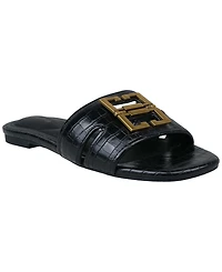 Giani Bernini Women's Ingridd Square Toe Flat Sandals, Macy's Exclusive