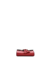 Pre-Owned Gucci Mini Emily Chain Flap Bag Microguccissima Leather