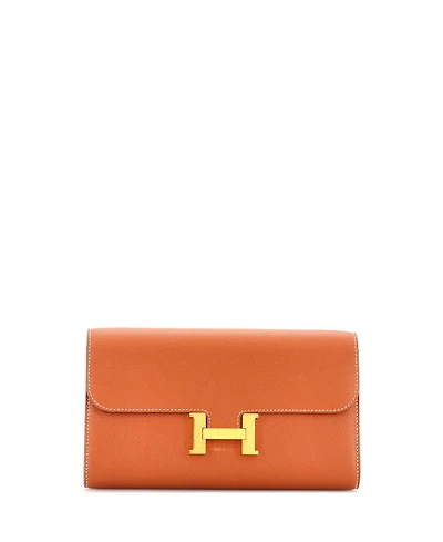 Pre-Owned HERMES Constance To Go Wallet Evercolor