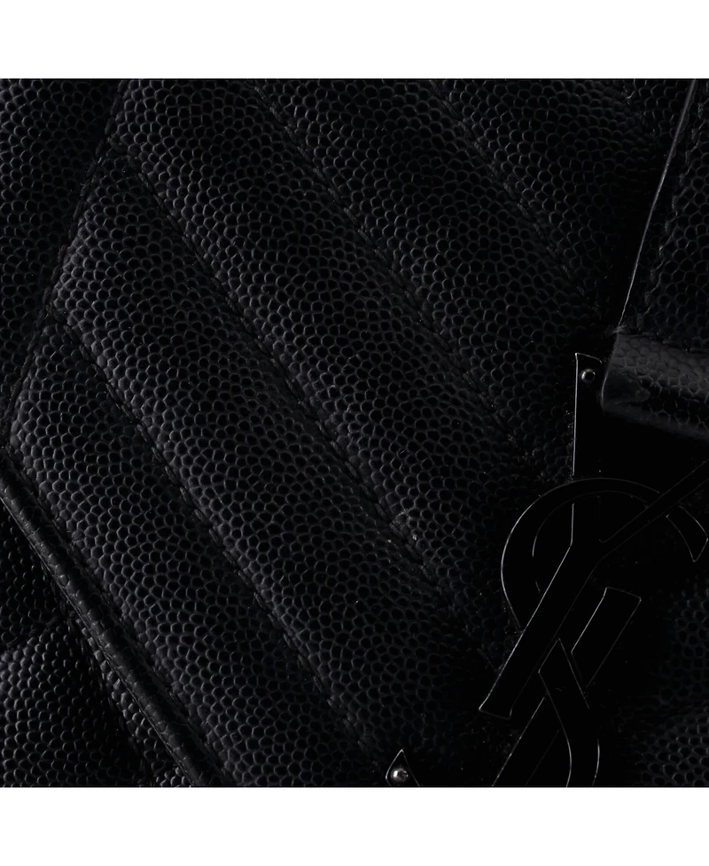 Pre-Owned Saint Laurent Medium Classic Monogram Envelope Satchel Mixed Matelasse Leather