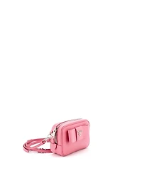 Pre-Owned Prada Mini Bow Camera Crossbody Bag Saffiano Leather