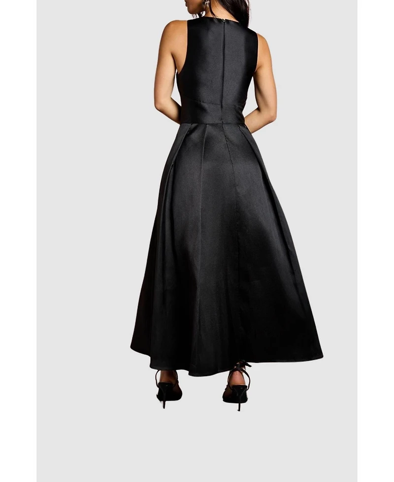 Coast Women's Cross Neck Twill Bridesmaid Dress