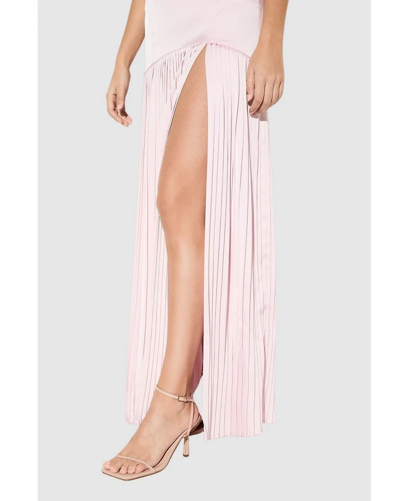 MissPap Women's Premium Pleated Skirt Bridesmaid Dress