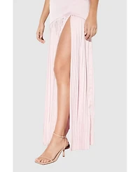 MissPap Women's Premium Pleated Skirt Bridesmaid Dress