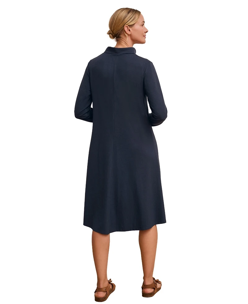 Celtic & Co. Women's Roll Neck Jersey Dress