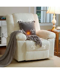 gaomon Heat and Massage,Electric Lift Plush Recliner with Soft Padded Seat,Back Support and Armrests,Designed for The Elderly