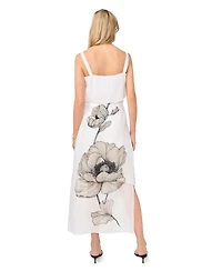 Vince Camuto Women's Printed Layered Maxi Skirt