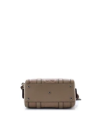 Pre-Owned Gucci Mini Duffle Bag Jumbo Gg Embossed Leather