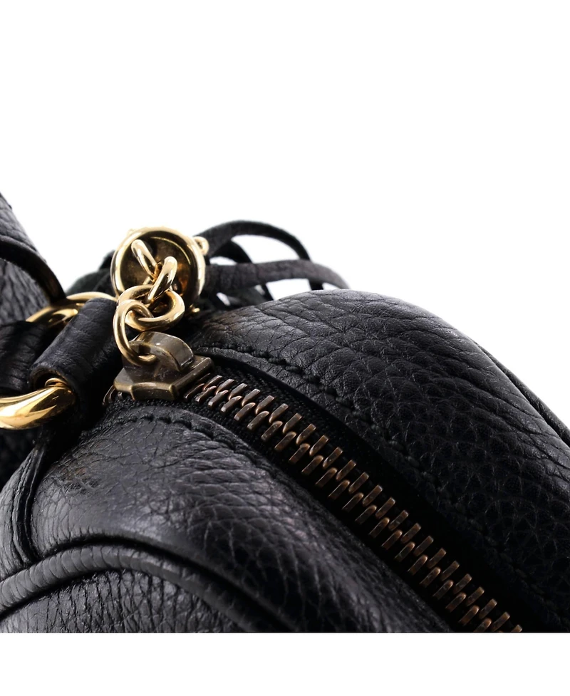 Pre-Owned Gucci Mini Soho Disco Crossbody Bag Leather