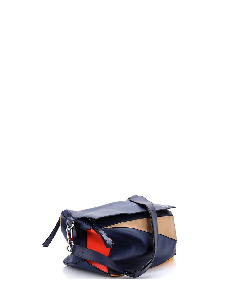 Pre-Owned Loewe Xl Puzzle Bag Leather