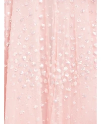 Needle & Thread Women's Scallop Sequin Halter-Neck Ankle Gown