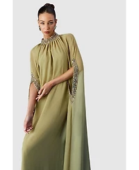 Coast Women's Muse Chiffon Cape Dress