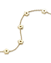 Ana Luisa Rowena Gold-Plated Flower Bracelet