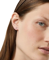 Ana Luisa Zara Silver Small Stud Earring