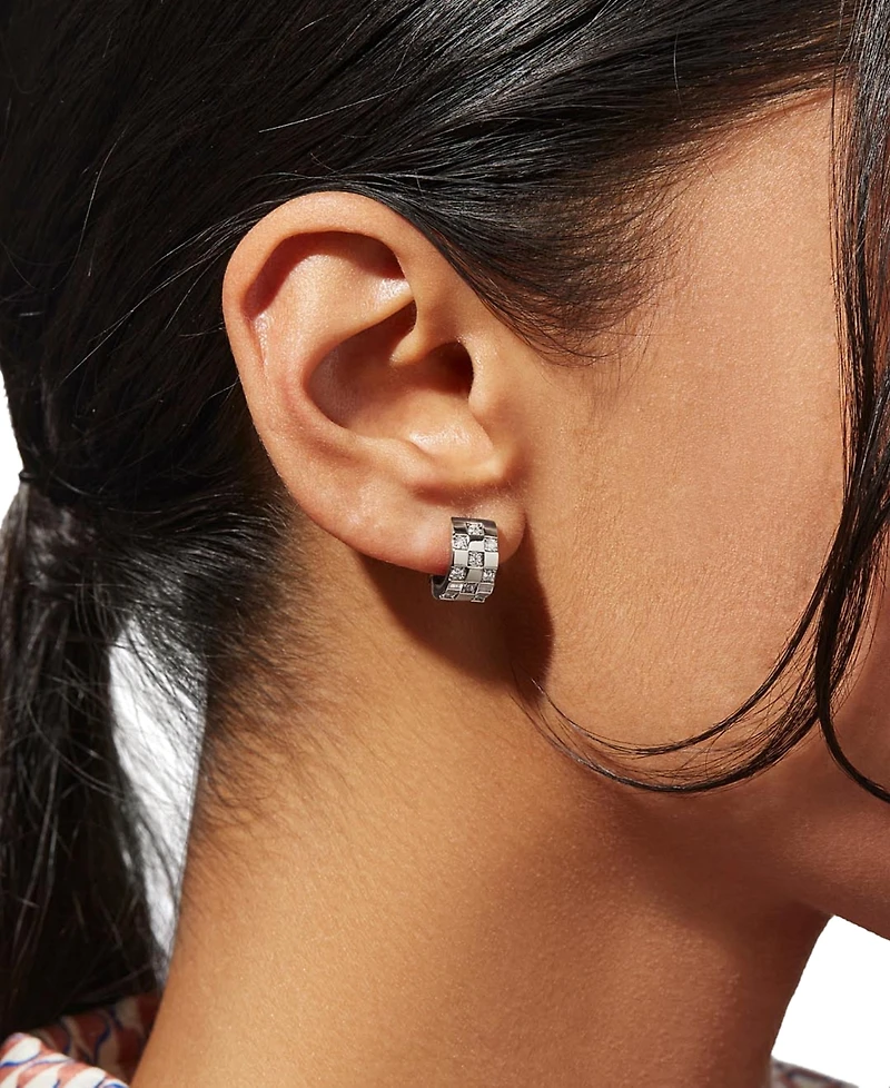 Ana Luisa Celine Silver Hoop Earrings