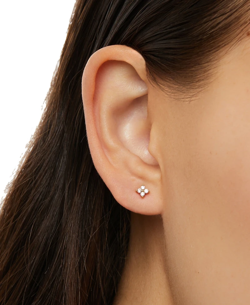 Ana Luisa Debbie Gold-Plated Stud Earrings