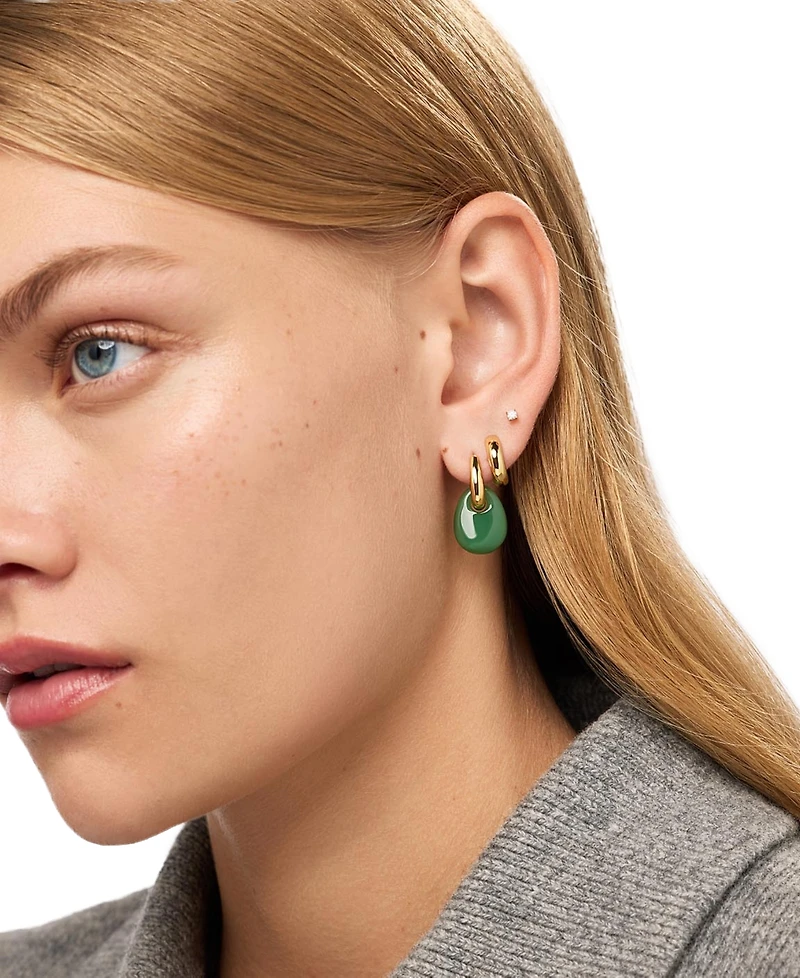 Ana Luisa Kayla Gold-Plated Drop Earrings