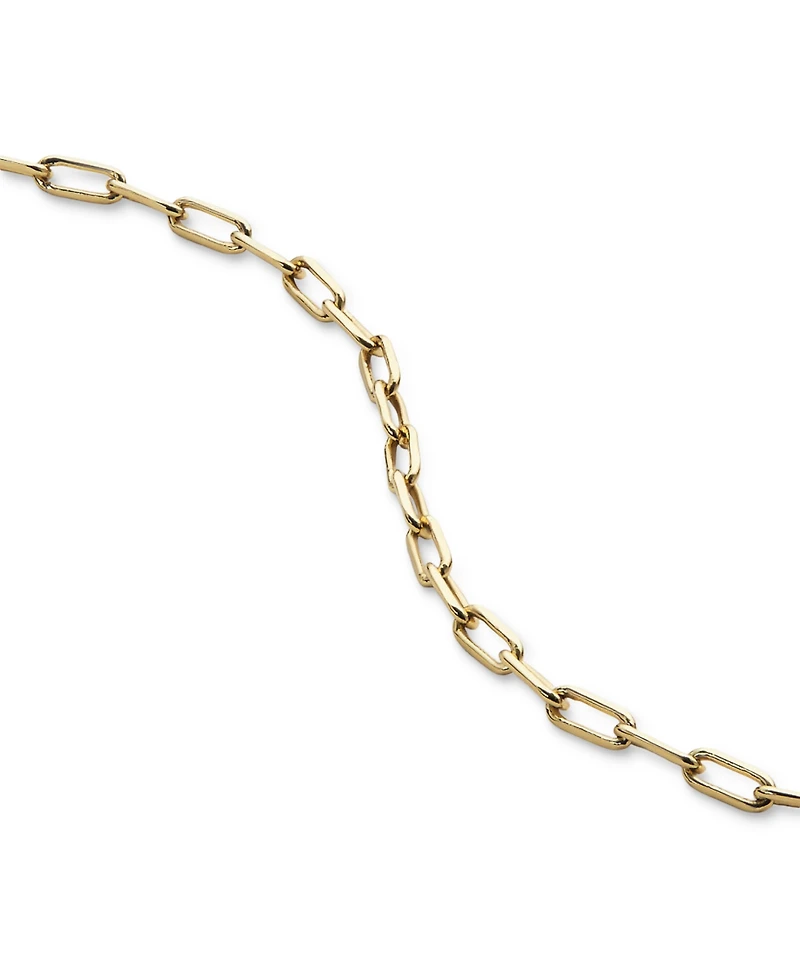 Ana Luisa Poetry Gold-Plated Slim Link Chain Bracelet