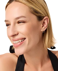 Ana Luisa Harley Gold-Plated Double Hoop Earrings