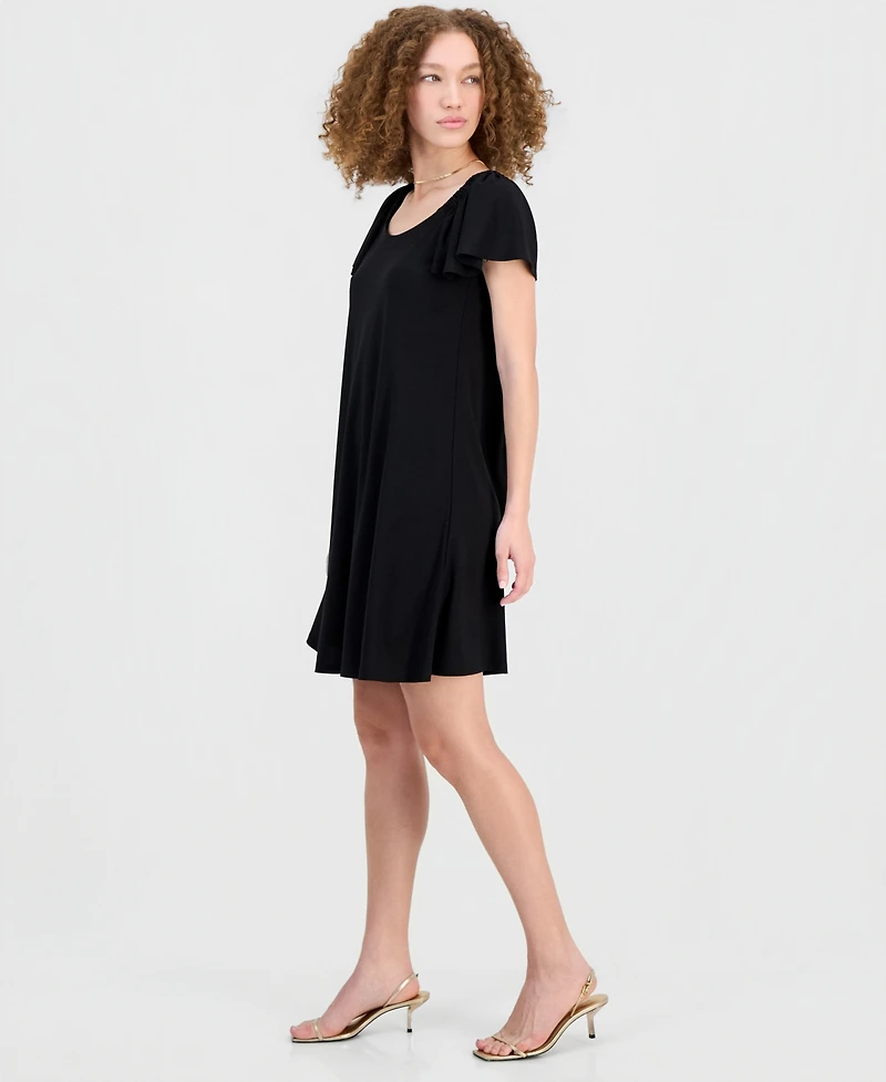 Robbie Bee Women's On/Off-The-Shoulder Dress