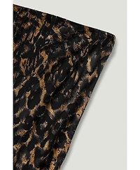 Nocturne Women's Printed Leopard Midi Skirt