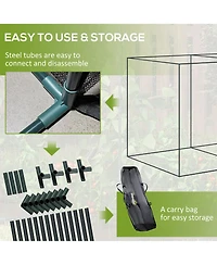 Outsunny 6 x 3ft Crop Cage